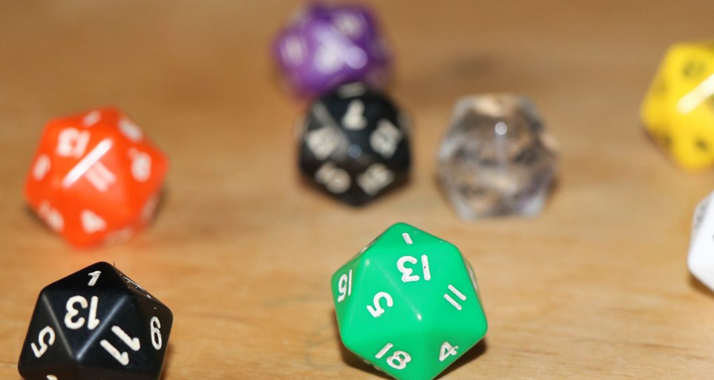 20 sided dice